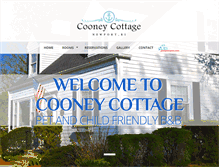 Tablet Screenshot of cooneycottage.com